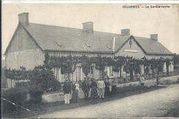 LOIR ET CHER - 41 - SELOMMES - 800 Habitants - La Gendarmerie - Petite Pliure BG - Selommes