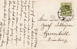 1919 Prentkaart Van Gulpen Naar Grevenbicht - Cartas