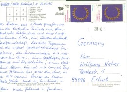 Türkei Belek TGST 1995 Mi. 3040 Paar Halskette - Lettres & Documents