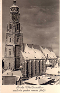 AK Nördlingen Bei Donau-Ries LK Donau-Ries-Schwaben -seltene Weihnachts / Neujahrs-AK M. Georgskirche U. Turm Daniel - Nördlingen