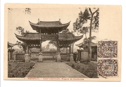 Mongtze (Mong Tze - Mongtseu) - Cour Intérieure, Pagode De Confucius. - China