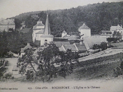 CPA 21 Côte D'Or Rochefort L'église Et Le Château - Sonstige & Ohne Zuordnung