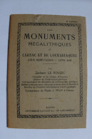 LIVRE - MONUMENTS MEGALITHIQUES CARNAC LOCMARIAQUER - ZACHARIE LE ROUZIC - 1929 ? - Archeologie