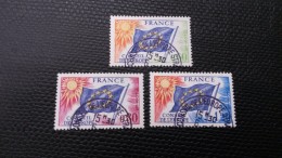 Timbres De Service N° 46 à 48 Avec Oblitèration Du Conseil De L'Europe  TTB - Oblitérés