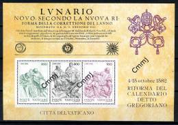 1982 - VATICANO - VATIKAN - Sass. BF 4 -  Calendario Gregoriano - MNH - Stamps Mint - Unused Stamps