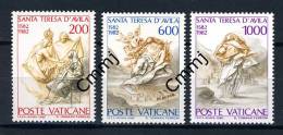 1982 - VATICANO - VATIKAN - Sass. 713/714 - Santa Teresa D´Avila - MNH - Stamps Mint - Ungebraucht