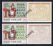 1981 - VATICANO - VATIKAN - Sass. 688/689 - Bimill. Virgiliano - MNH - Stamps Mint - Unused Stamps