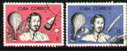 Cuba 1965 Mi 1033-1034 CTO VF - Used Stamps