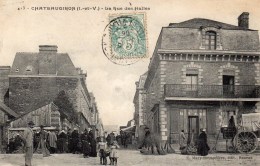 CHATEAUGIRON - La Rue Des Halles - Châteaugiron