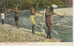 REPUBLICA DE COSTA RICA  - Talamanca Indians Shooting Fish - Costa Rica