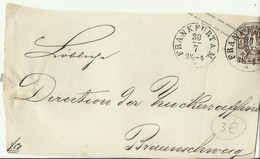 PREUSSEN CV ONLY FRONT GS1867 MANGEL - Entiers Postaux