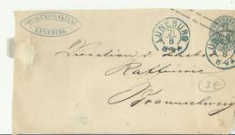 PREUSSEN CV ONLY FRONT GS MANGEL - Postal  Stationery