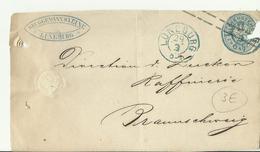 PREUSSEN CV ONLY FRONT GS MANGEL - Postal  Stationery