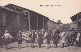 CPA - 80 - ROISEL - Cour De L'école - 1921 - Roisel