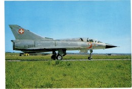 CPM SUISSE THEMES MILITARIA AERONAUTIQUE - Mirage IIIS - 1946-....: Era Moderna