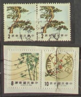 Taiwan 1986 Plants 4 Stamps Used - Gebraucht