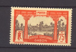 Gabon  :  Yv  62 *    ,     N2 - Ongebruikt