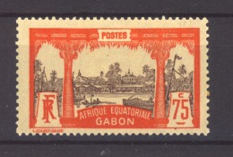Gabon  :  Yv  62 * - Neufs