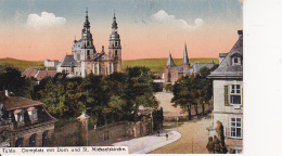 AK Fulda - Domplatz Mit Dom Und St. Michaelskirche - 1917 (25618) - Fulda