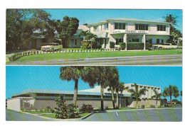 Fort Lauderdale Florida, Fairchild Funeral Home Mortuary, C1960s Vintage Postcard - Fort Lauderdale