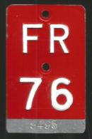 Velonummer Fribourg FR 76 - Placas De Matriculación