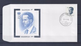 N°2356FDC GESTEMPELD Brussel - Bruxelles COB € 6,00 - 1981-1990 Velghe