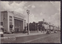 Berlin Friedrichshain - S/w Stalinallee    An Der Deutschen Sporthalle - Friedrichshain