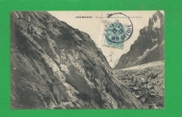 CPA 0015 CHAMONIX Passage Du Mauvais Pas De La Mer De Glace - Alpinismus, Bergsteigen