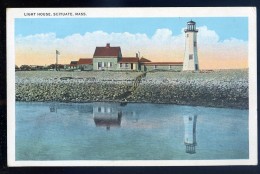 Cpa Etats Unis Massachusetts - Light House , Scituate  JIP46 - Nantucket