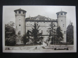 CA5 ITALIA CARD - VG. 1928 - TORINO PALAZZO MADAMA PIAZZA CASTELLO - Palazzo Madama