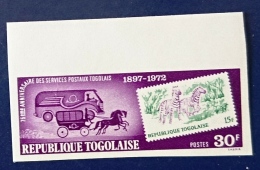 TOGO Automobiles, Voitures, Cars, Coches. Camion Yvert N°788 **. MNH. Non Dentelé, Imperforate - Coches