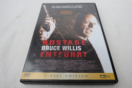 Doppel-DVD "Hostage / Entführt" Wie Weit Würdest Du Gehen, Um Deine Familie Zu Retten? Bruce Willis - Music On DVD