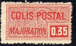 France Colis Postaux N° 20 X 35 C. Rouge Trace De Charnière Sinon TB - Nuevos