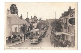 (11524-37) Neuillé Pont Pierre - L' Avenue Louis Proust - Animée - Neuillé-Pont-Pierre