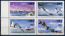 CHILI CHILE 1986 ANTARCTIC FAUNA MNH ** - Antarctische Fauna