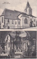 AK Bad Orb - Kirche - Äußeres - Inneres - 1926 (25639) - Bad Orb