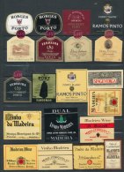 Lot 20 Mini étiquettes Porto Et Madère - Collections & Sets