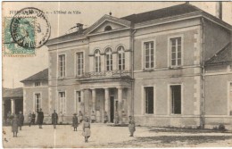 CARTE POSTALE ANCIENNE DE JUZENNECOURT -  2  L'HOTEL DE VILLE - Juzennecourt