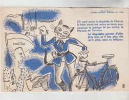 BUVARD PUBLICITAIRE TRANSPORT VELO - Chambre Syndicale Nationale Du Cycle - Moto & Bicicletta