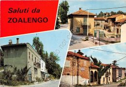 Cartolina - Postcard - Saluti Da - Zoalengo -  Vedutine -  1981 (Alessandria) - Unclassified