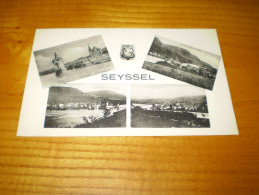 Vues Multiples De Seyssel : 4 Vues & Blason - Seyssel