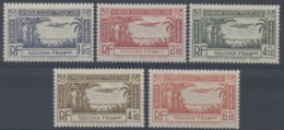 France ; Soudan Poste Aérienne N° 1 à 5 X Année 1940 - Ongebruikt