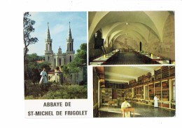 13 - Abbaye De Saint-Michel De Frigolet - L'abbaye Le Réfectoire La Bibliothèque - Moines - Andere Gemeenten