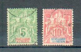 SenGambie 21 - YT 4-5 Obli - Used Stamps