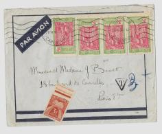 Colonies Françaises – CAMEROUN « DOUALA »L.S.I.  – Tarif P.A. « France Métro » à 4F. - Airmail