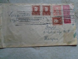 D142237 Brasil Brazil   Cover  To Hungary - Lettres & Documents