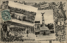 GARDE REPUBLICAINE - Souvenir Du Concours De Musique De Dijon 1907 - Police - Gendarmerie