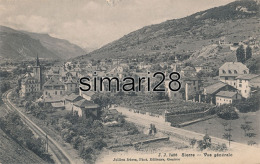 SIERRE - N° 7486 - VUE GENERALE - VS Wallis