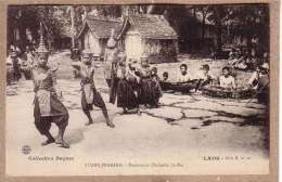 LAOS - LIANG PRABANG - COLLECTION RAQUEZ SERIE B , N° 10 - DANSEURS ET ORCHESTRE DU ROI - Laos