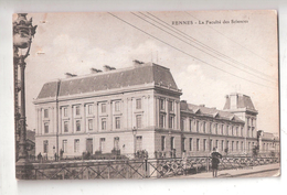 CPA 35 Rennes La Faculté Des Sciences Et Le Pont St Georges - Animée SCIENCE MUSEUM - Rennes